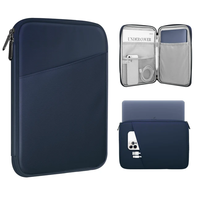 Main image of 13.3-14 Inch Lightweight Laptop Sleeve with Pocket, Indigo | Fits MacBook Neo 13", Mac Air 13.6", Mac Pro 13.3", HP Dell ASUS Acer Googlebook 14" Protective Bag with Front Pocket