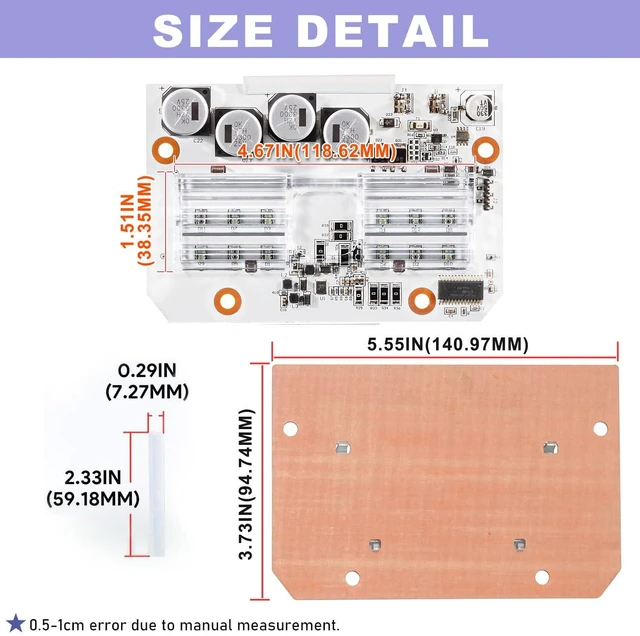 Alt view image 2 of 5 - 619818Z LED Engine PCBA for Pentair IntelliBrite 5G Spa Light | Pool Color Light Bulb Circuit Board Parts,Replaces 601000,601101,601001,601002,601003,601004,601010,601011,601012,601013