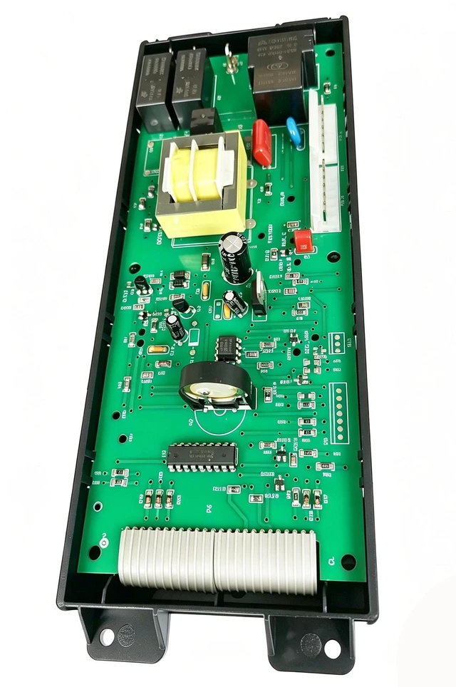 Alt view image 4 of 5 - 316557118 Range Oven Timer Clock Control Board with Black Overlay(1 Year Warranty)Replacement for Frigidaire Kenmore 790 Series & Electrolux Stove 316418208 316557108 AP6016633 PS11749934