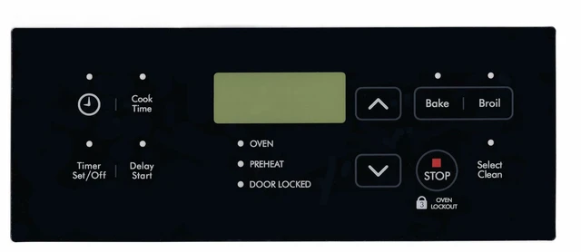 Main image of Xynkaviel 316557118 Replacement Touchpad Overlay for Range Oven Bottom Panel Fit Compatible with Kenmore 790 Series, Fits Control Board Part Numbers 316418208 316557108 AP4587739