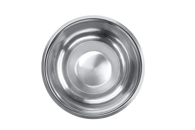 Alt view image 6 of 7 - 8 Quart, Set of 2, Mixing Bowls, Stainless Steel, Professional Chef, Commercial Kitchen, 13.25 Inches Diameter, Flat Base