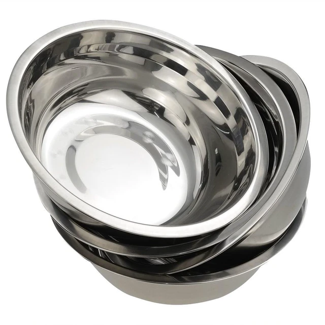 Main image of Mixing Bowl Set, Stainless Steel Bowls Set, Set of 4