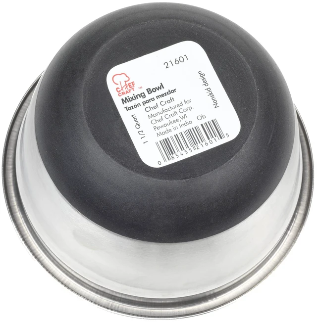 Alt view image 2 of 2 - 21601 Ss Mixing Bowl 1.5 Qt