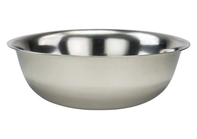 Alt view image 2 of 2 - 3 qt Stainless Steel Mixing Bowl | Dishwasher safe, All purpose, True capacity sizing, Restaurant service, Great for Salads, Sides, Pasta and Shared Dishes