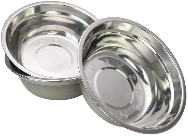 Alt view image 7 of 7 - Metal Mixing Bowls, Stainless Steel Serving Bowl, Set of 4