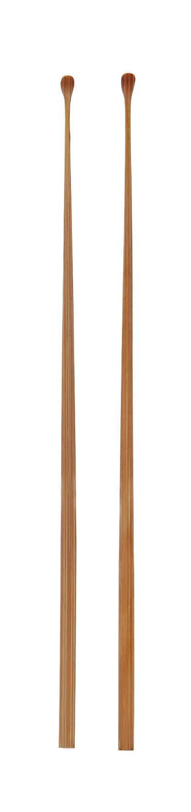 Alt view image 4 of 6 - Traditional Bamboo Ear Picks, SS-803, 2 Count | Reusable Wax Removal Tool, Gentle At-Home Earwax Cleaning, Made in Japan