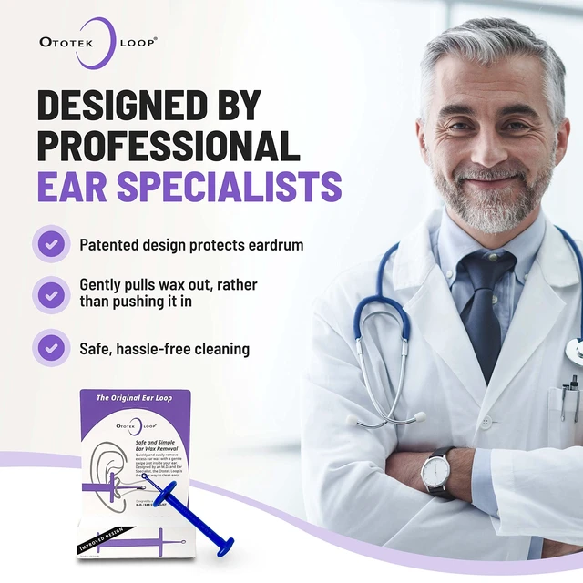 Alt view image 2 of 7 - Ear Wax Removal and Cleaning Scoop Tool - Plastic Ear Care Product for Earwax Removal (Varied Colors)