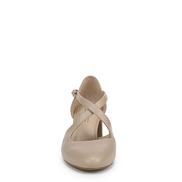 Alt view image 2 of 7 - LifeStride Women's Tracy Strappy Block Heel Pump Pump Tender Taupe 6.5 W