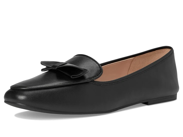 Alt view image 7 of 7 - Cole Haan Women's Payson Soft Bow Loafers, Black Leather, 8-B US