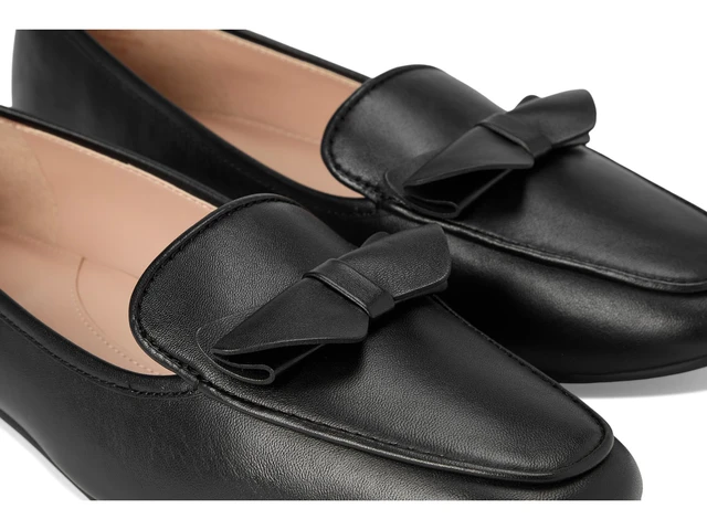 Alt view image 2 of 7 - Cole Haan Women's Payson Soft Bow Loafers, Black Leather, 8-B US