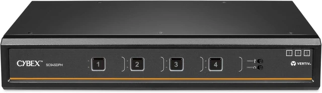 Main image of Vertiv Cybex SC945DPH-400 Secure KVM 4-Port Dual Head USB-C CAC NIAP TAA