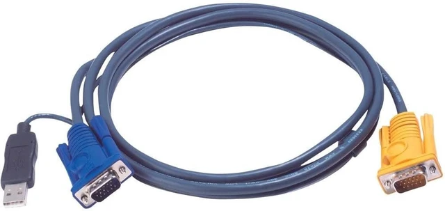 Alt view image 4 of 4 - ATEN 2L-5203UP 10ft. USB Intelligent KVM Cable