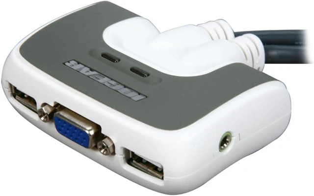 Alt view image 2 of 4 - IOGEAR MiniView KVM Switch