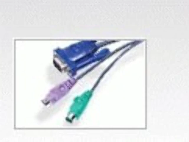 Alt view image 2 of 3 - ATEN 2L5206P KVM Cable - 19.68ft