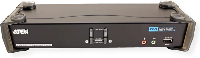 Alt view image 5 of 7 - 2 Port USB 2.0 DVI Dual Link