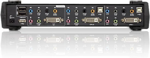 Alt view image 2 of 7 - 2 Port USB 2.0 DVI Dual Link