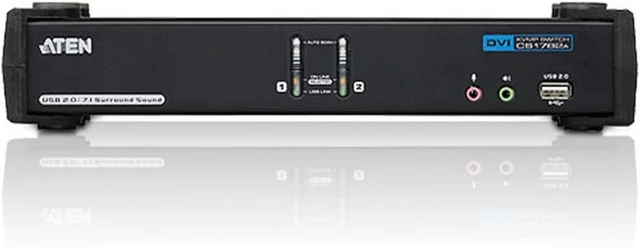 Alt view image 7 of 7 - 2 Port USB 2.0 DVI Dual Link
