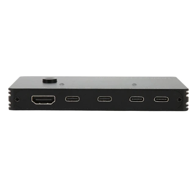 Alt view image 7 of 7 - Keenso Type C KVM Switch 10Gbps, 4K Self Adaptive