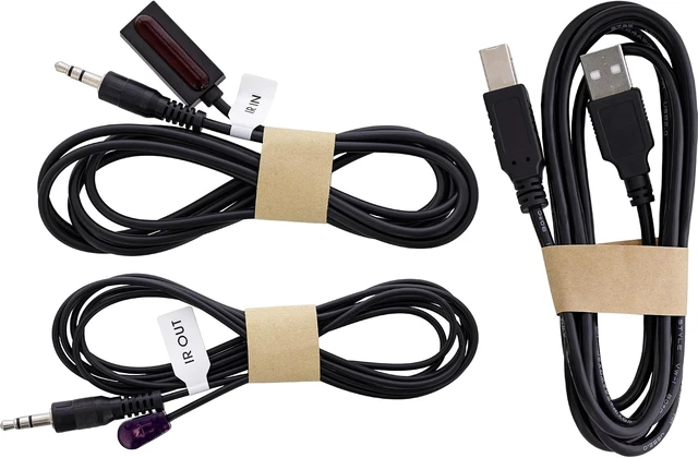 Alt view image 7 of 7 - Inline HDMI KVM Extender Over IP Transmitter, 4K 60 Hz, 100 m