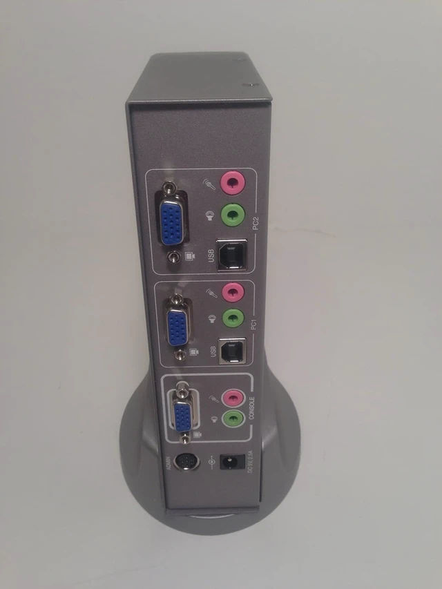 Alt view image 3 of 5 - Raritan 2PORT Switchman KVM Switch USB (SW2-USB)