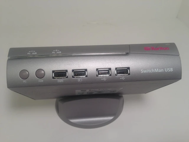 Alt view image 5 of 5 - Raritan 2PORT Switchman KVM Switch USB (SW2-USB)