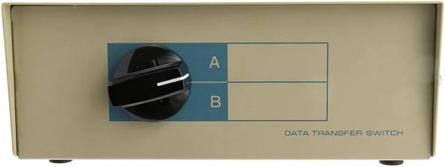 Main image of AB 2-Way Manual Switch Box with DB15 Female Ports Computer Signal Selector