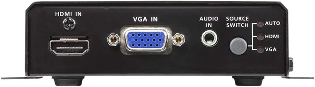Alt view image 3 of 4 - ATEN 2 Port HDMI/VGA to HDMI Converter Switch (4K Compatible) VC1280
