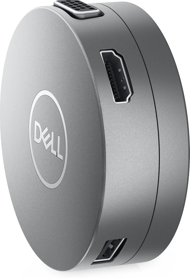 Alt view image 5 of 5 - Dell DA310 Wired USB 3.2 Gen 2 (3.1 Gen 2) Type-C Silver