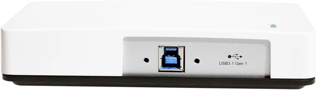 Alt view image 4 of 7 - Coolgear 4 Port USB 3.2 Gen 1 Hub, 5Gbps Speeds, 15KV ESD Surge Protection, Screw Locking Ports, Power Adapter Included