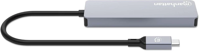 Alt view image 7 of 7 - Manhattan 4-Port 10G USB-C Hub, USB 3.2 Gen 2, Bus Powered, Aluminum Design