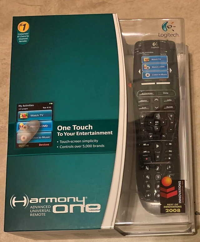 Main image of Logitech Harmony One Universal Remote with Color Touch Screen - OLD MODEL