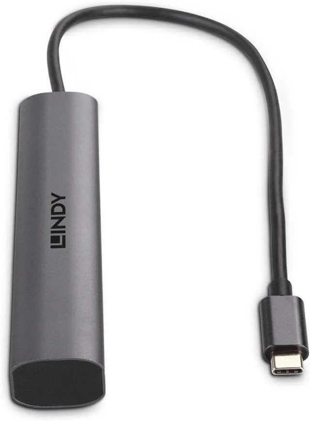 Alt view image 3 of 3 - Lindy 4 Port USB 3.2 Gen 2 Type C Hub