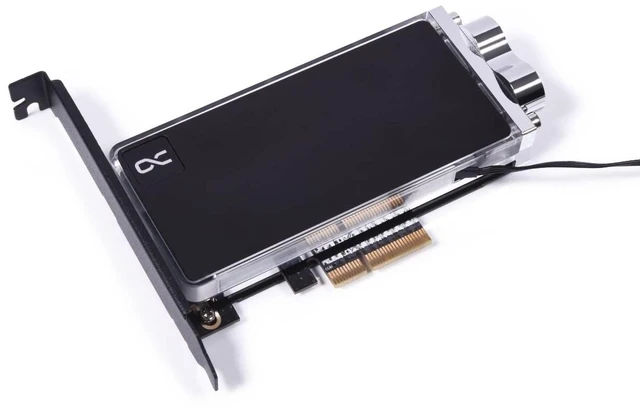 Main image of Alphacool Core M.2 NVMe PCIe 4.0 Liquid Cooler (13079)