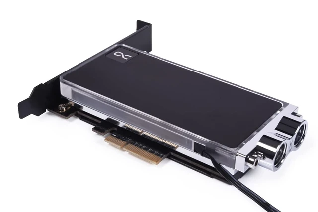 Alt view image 3 of 7 - Alphacool Core M.2 NVMe PCIe 4.0 Liquid Cooler (13079)