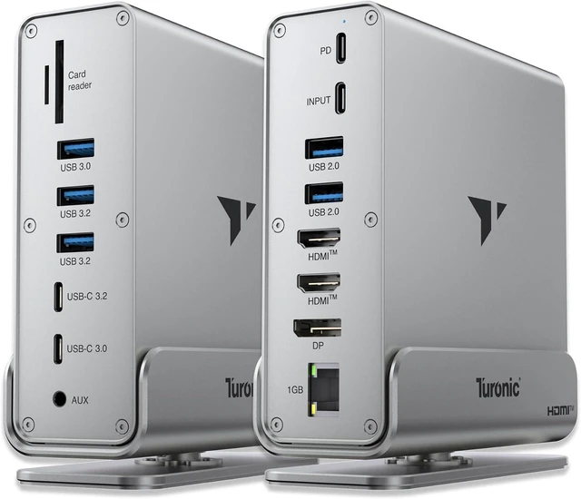 Main image of Turonic BYL-2519 Universal Docking Station, 15-in-1 USB 3.2 Hub