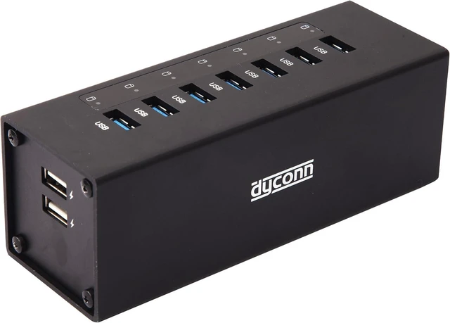 Main image of Power Hub SuperSpeed 9-Port 2-5A Charging Only Industrial Grade USB 3.0 Hub (HUBC7B)