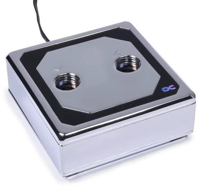 Main image of Alphacool Eisblock XPX Aurora Edge - Full Brass Chrome Digital RGB (13083)