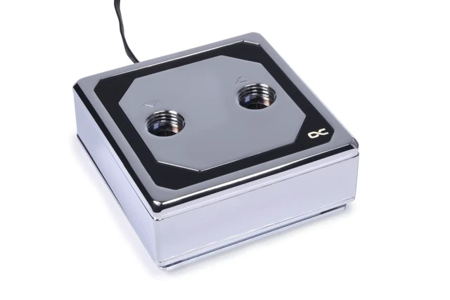 Alt view image 2 of 7 - Alphacool Eisblock XPX Aurora Edge - Full Brass Chrome Digital RGB (13083)