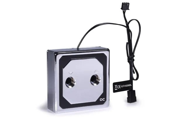 Alt view image 3 of 7 - Alphacool Eisblock XPX Aurora Edge - Full Brass Chrome Digital RGB (13083)