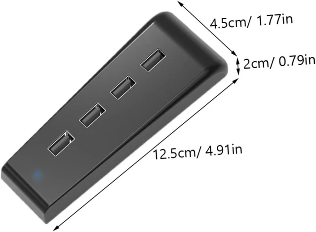 Alt view image 2 of 7 - OSALADI 3pcs Professional USB Hub Ports Expansion Compatible Game Console Docking Station Easy Use