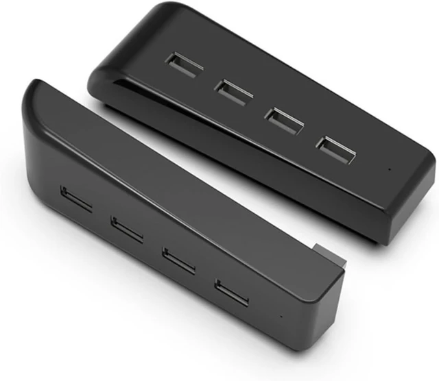 Alt view image 4 of 7 - OSALADI 3pcs Professional USB Hub Ports Expansion Compatible Game Console Docking Station Easy Use