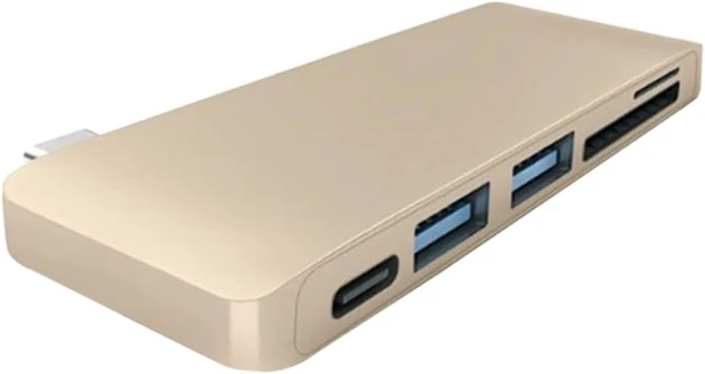Alt view image 3 of 7 - Gadpiparty 3pcs Type-c USB Hub Adapter Supply Dual USB Ports and Card Reader Finish Compatible Type- Like and