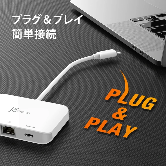 Alt view image 6 of 7 - USB-C TO 4K HDMI ETHERNET