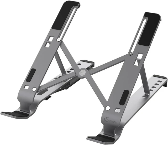 Main image of j5 create USB Type-C - A Portable Laptop Stand with 4 Port Hub, Space Gray