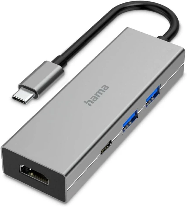 Main image of HAMA USB-C Hub Multiport Adapter (00200107)
