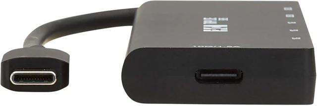 Alt view image 5 of 6 - Tripp Lite Slim 6-Port USB-C Hub for Laptop, 1 USB-C and 5 USB-A Ports, USB 3.2 Gen 2 with 10 Gbps Data Transfer, Thunderbolt 3 Compatible, No Software Needed, Black, 3-Year Warranty (U460-006-5A1C)