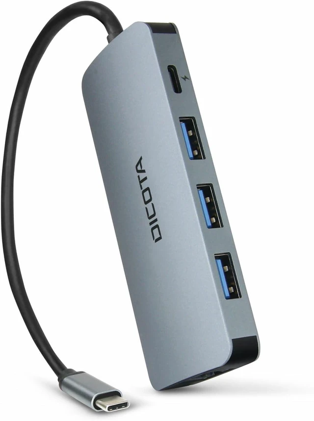 Alt view image 2 of 2 - DICOTA USB C 8 in 1 Multi Hub 4K PD 100W