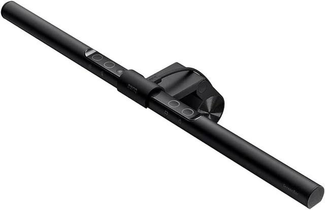 Main image of BenQ Screenbar E-Reading LED Computer Monitor Light Lamp with Auto-Dimming and Hue Adjustment Features, Matte Black USB Powered Office Lamp (ScreenBar_Black) Complements with Backlight/RGB setups