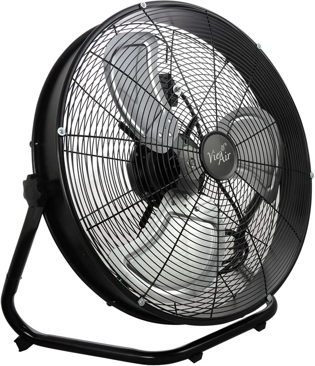 Main image of Vie Air 20" Industrial Floor Drum Fan with 3 Speed 360 Degree Tilt Head