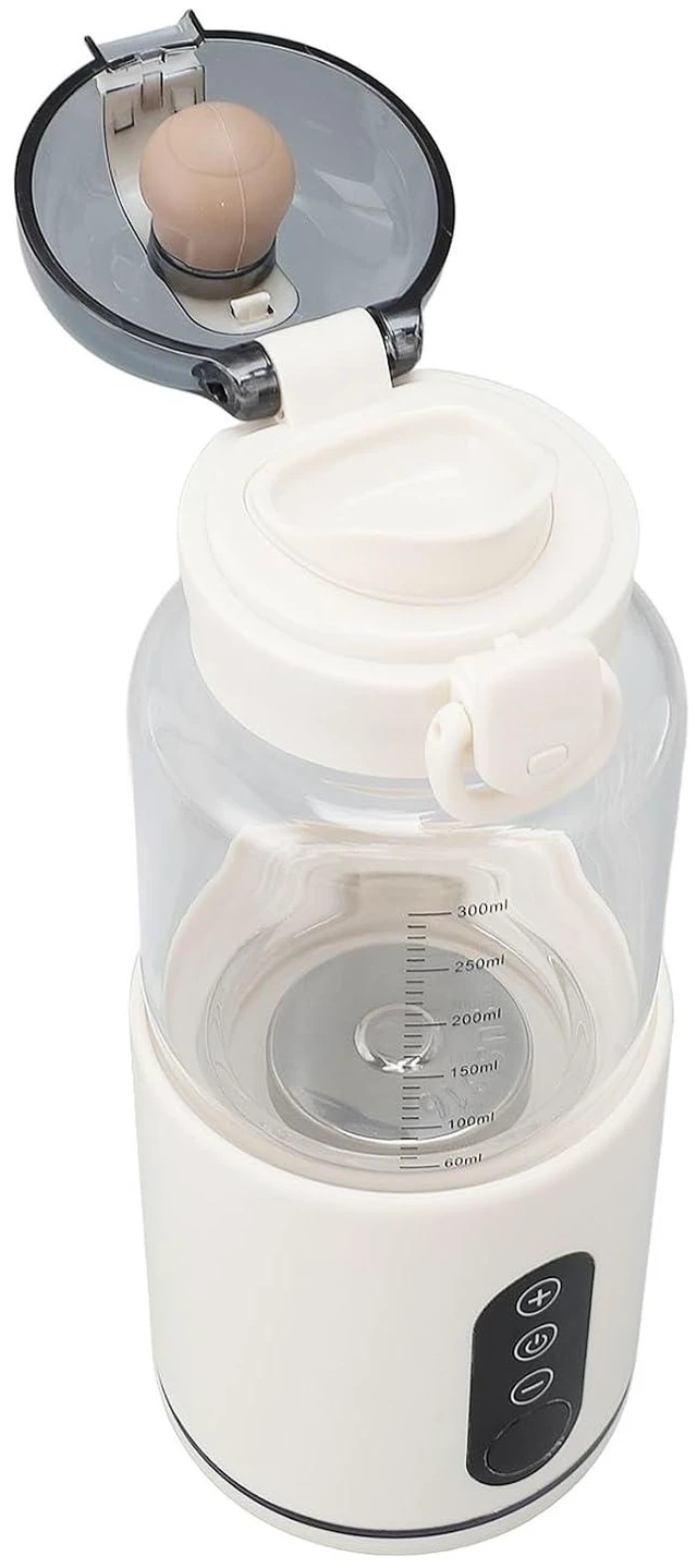 Alt view image 4 of 7 - Keenso Portable Milk Warmer 300ml, Cordless USB Rechargeable